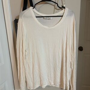 Cato Cream Long Sleeve Tee